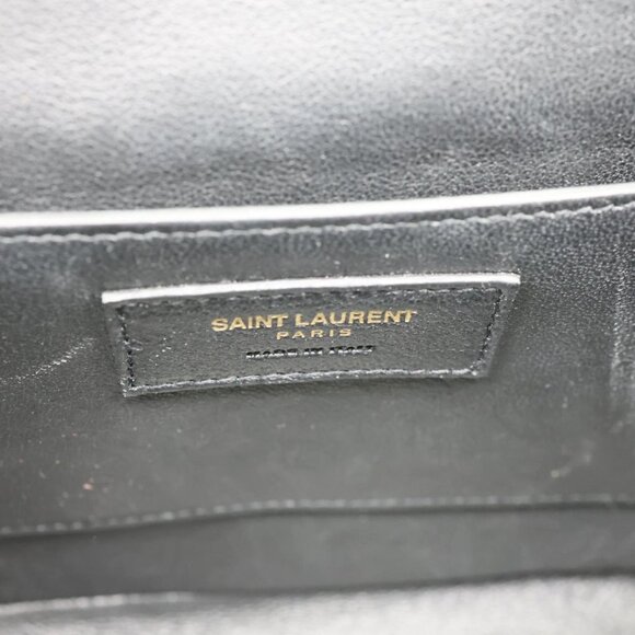 Yves Saint Laurent  Vicky Medium Vertical Quilted Leather Chain Crossbody Bag - Picture 13 of 14